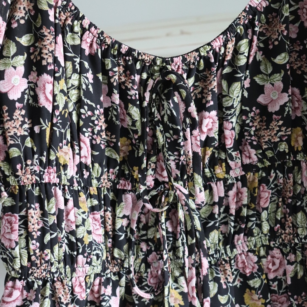 Alter’d state Floral Ruffle Top - Picture 3 of 5